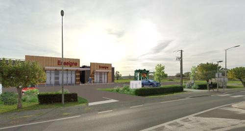 Construction d'un ensemble Commercial - St Hilaire de Villefranche